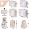 8 Pieces Packing Cubes for Travel, Sturdy Suitcase Organizer in 4 Sizes (Extra Large, Large, Medium, Small), OlarHike Luggage Cubes with Toiletry Bag, Travel Essentials, Cruise Ship Gifts for Women - Image 2