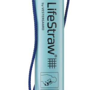 LifeStraw Personal Water Filter for Hiking, Camping, Travel, and Emergency Preparedness