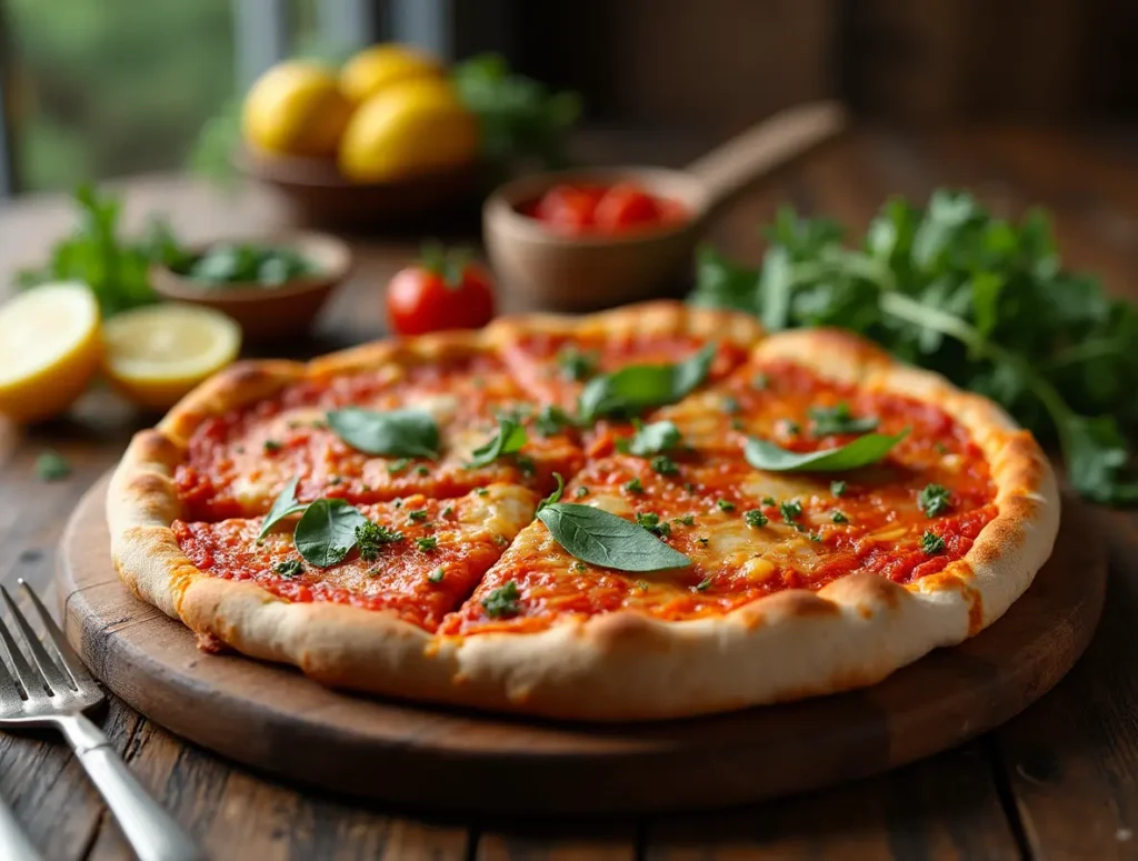 traditional Sicilian Pizza